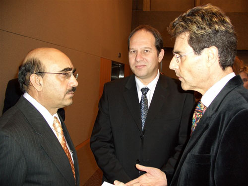 Geneva, Switzerland 2005. Pakistani Ambassador Masood Khan