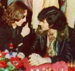 John Lennon and Uri Geller.