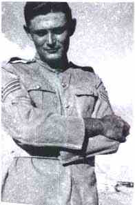 Tibor Geller, in British Army uniform, North Africa campaign, 1942