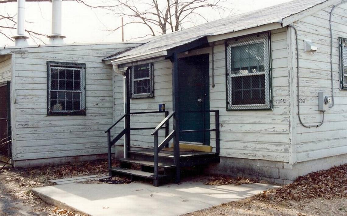 House in Fort Meade, Maryland, where psychics gathered to remotely spy on the U.S. Embassy in Iran during the hostage crisis. The house was razed when the psychic program ended in 1995. Courtesy/Edwin C. May