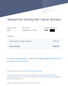 Solving kids cancer europe